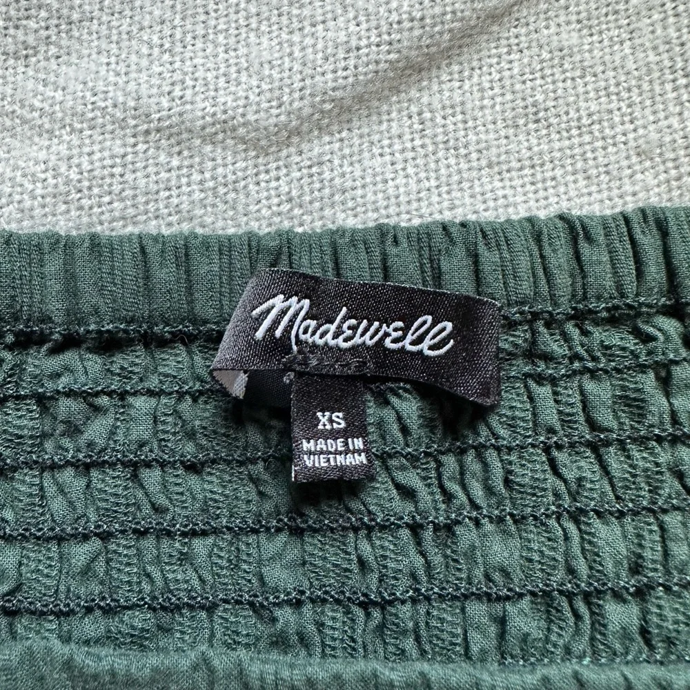 Madewell Textured Cotton Tank Top - Size XS - Picture 5 of 6